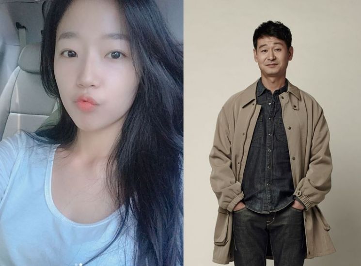 배우 조수향(왼쪽)과 박혁권 / 사진=조수향 인스타그램, 나무엑터스
