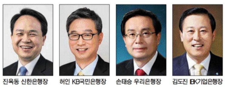 中企·스타트업 현장으로…'고객 퍼스트' 행장님들
