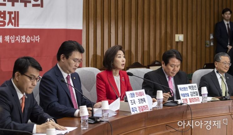 [포토] 모두 발언하는 나경원 원내대표