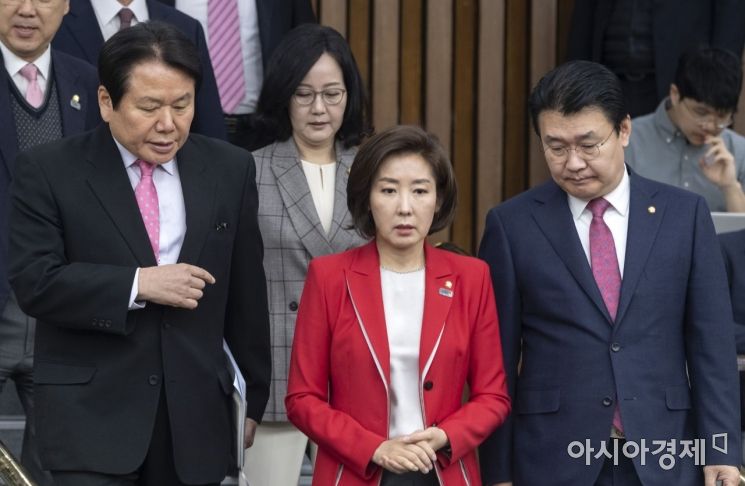 [포토] 회의 참석하는 나경원 원내대표