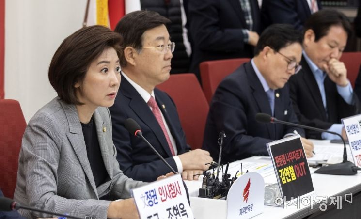[포토] 자유한국당, 긴급 원내대책회의