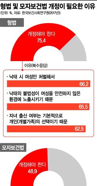 [낙태법 판결 임박]年5만건, 음성적 수술 포함땐 10배 추정