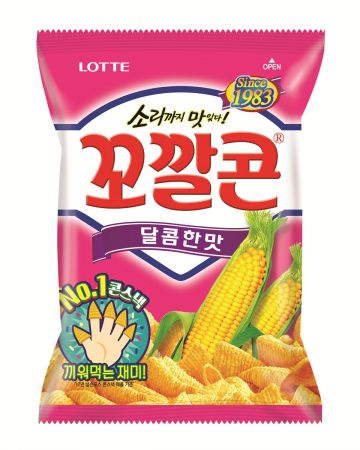롯데제과, ‘꼬깔콘 달콤한 맛’ 출시…뉴트로 열풍 동참 