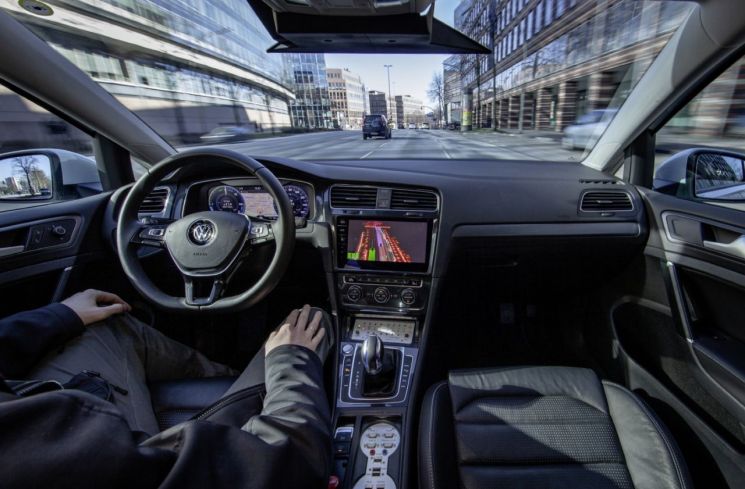 폭스바겐, 독일 도심서 '레벨4 자율주행車' 첫 테스트