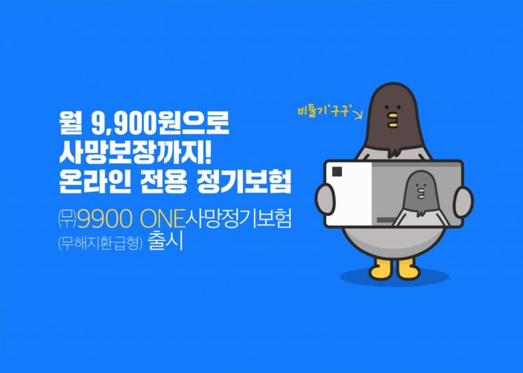 라이나생명, '월 9900원' 사망보장 온라인 정기보험 출시