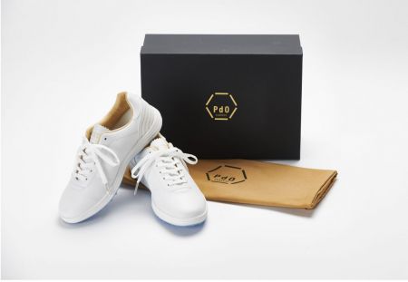 피디오 헥사곤 골프화 "필드 위의 황금 슬리퍼"