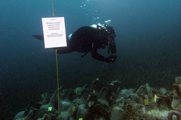 "고대 난파선, 물 속에서 직접 확인"…그리스, 수중박물관 열기로