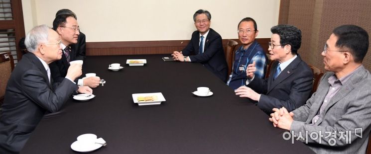 [포토] 차담회 갖는 노사정