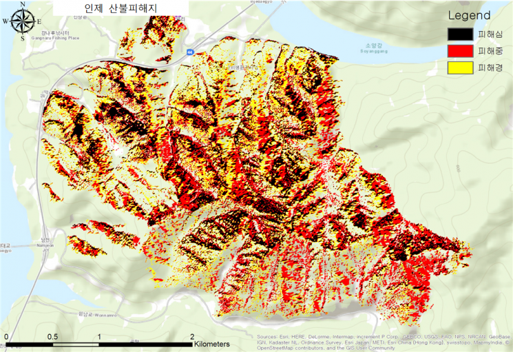 ‘530㏊에서 1757㏊로’ 강원 산불피해↑…산림청, 복구 서두른다