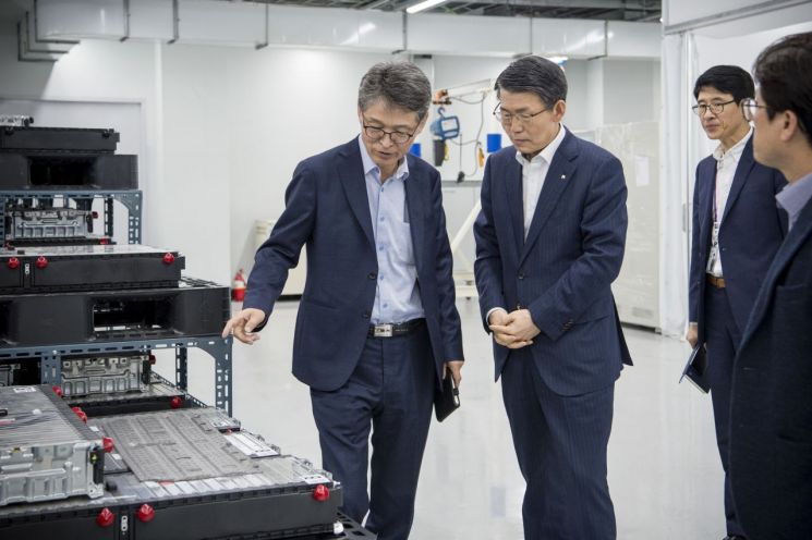 은성수 수은 행장, 혁신성장 기업 방문해 현장 목소리 청취