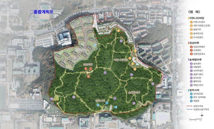 대전 매봉공원 조감도. 대전시 제공