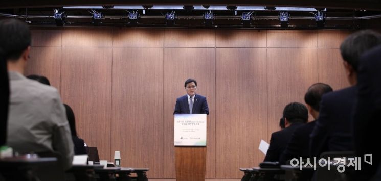 [포토] 최종구 위원장, 오픈뱅킹 세미나 축사