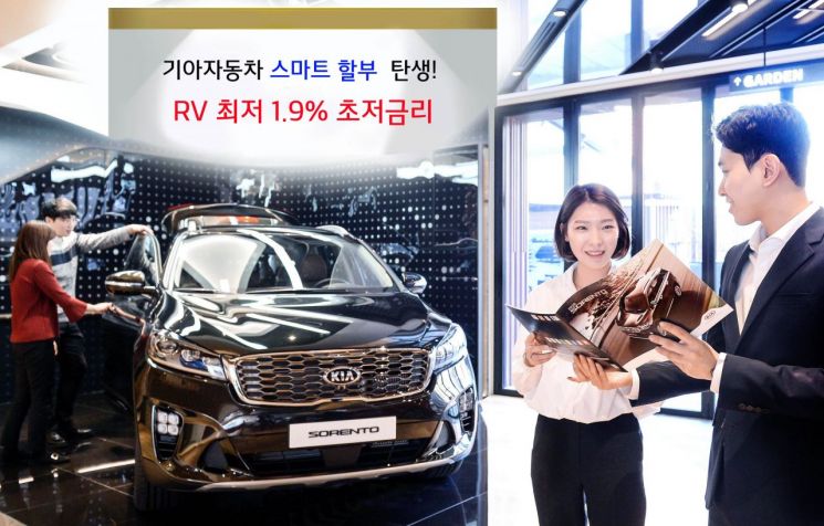 기아차 "현대카드로 스포티지 사면 할부금리 1.9%"