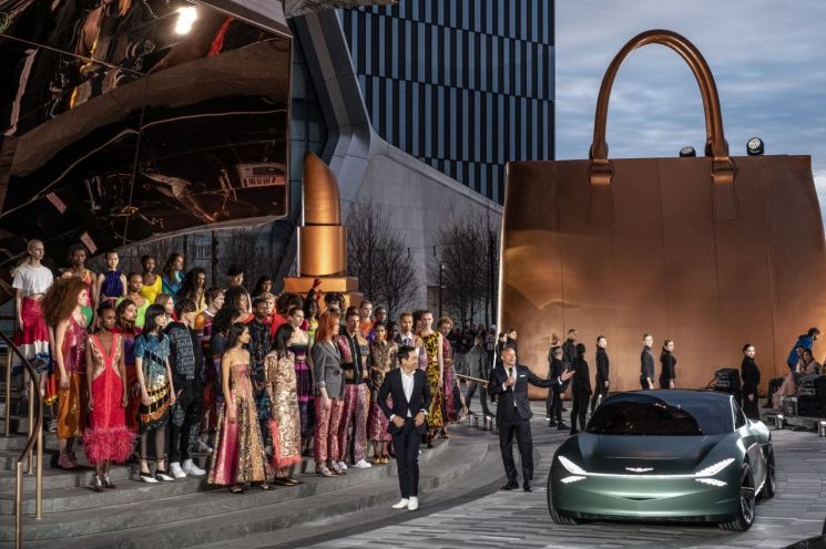 제네시스, 전기차 기반 '민트 콘셉트' 세계 최초 공개