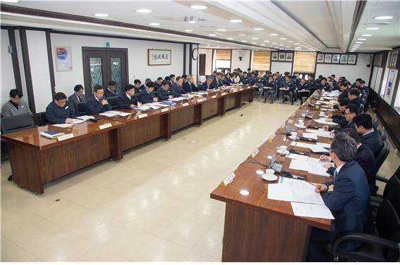 [포토] 조폐공사, 작업장 ‘안전강화’ 간부회의
