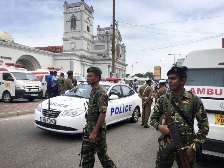 부활절 스리랑카서 성당·호텔 연쇄 폭발…교민 피해는 없어