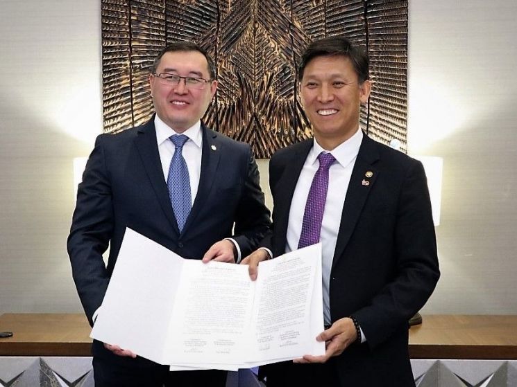 [포토] 관세청, 한국-카자흐스탄 ‘AEO MRA’ 협약체결