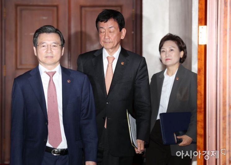 [포토]GDP 쇼크에 긴급 관계장관회의 개최