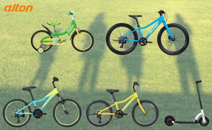알톤스포츠, 어린이 자전거·전동킥보드 출시