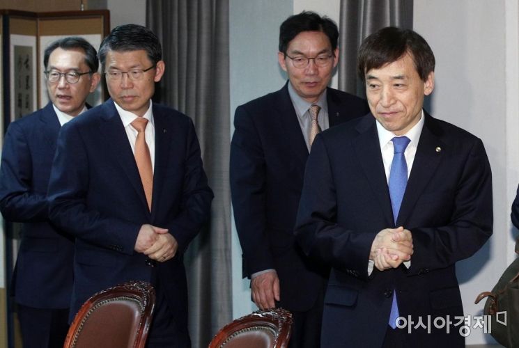 [포토] 금융협의회 참석하는 이주열 총재