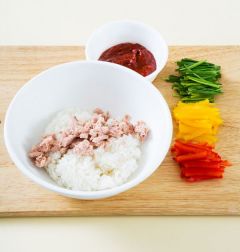 「오늘의 레시피」 참치 채소 비빔밥