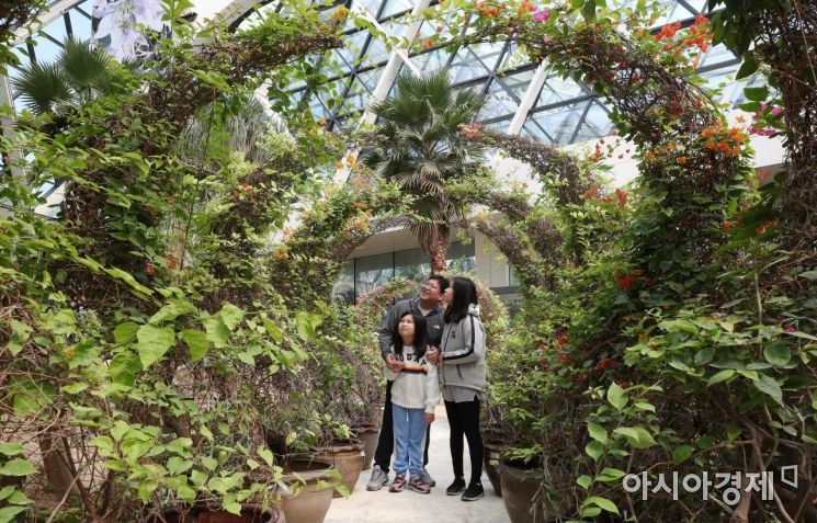 [포토] 아이들과 찾은 서울식물원