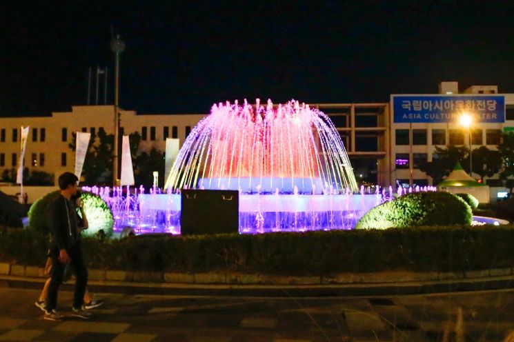 광주 동구, 이달부터 5·18민주광장 분수대 운영