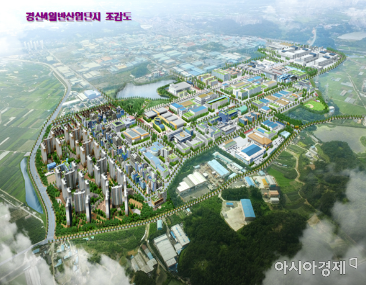 산업단지공단, 경산4산단 산업시설용지 분양