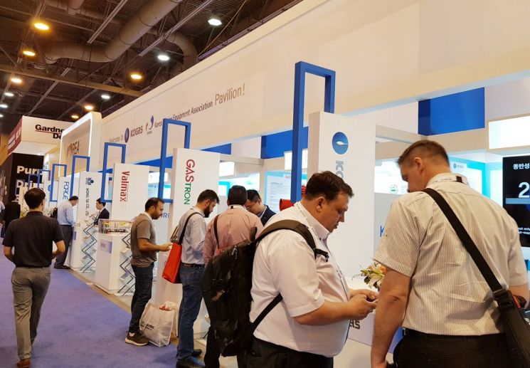 가스公, 美 휴스턴 '2019 해양기술 박람회'서 동반성장관 운영