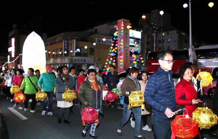 [포토] 강진군 연등축제