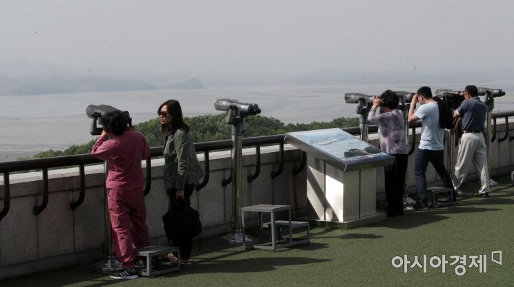 [포토] 흐릿한 북한