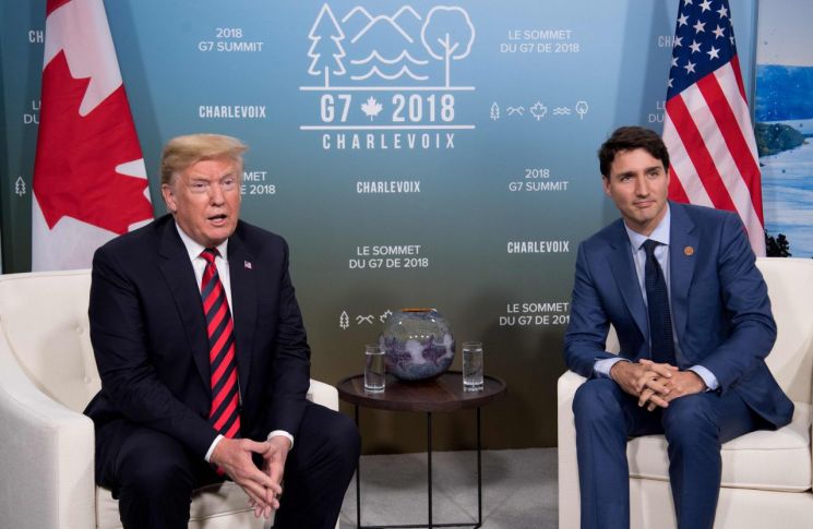 트럼프-트뤼도 통화…"中억류 캐나다인 석방 돕겠다"