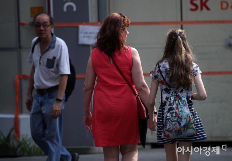 [포토] 짧아진 옷차림