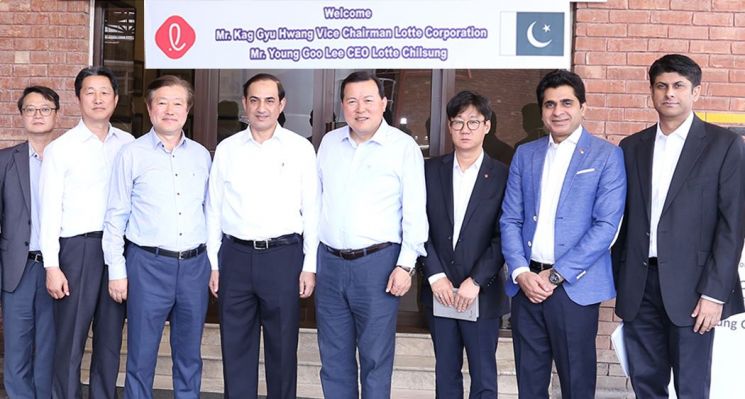 황각규 롯데 부회장, 파키스탄 방문…'신남방 거점' 현장경영