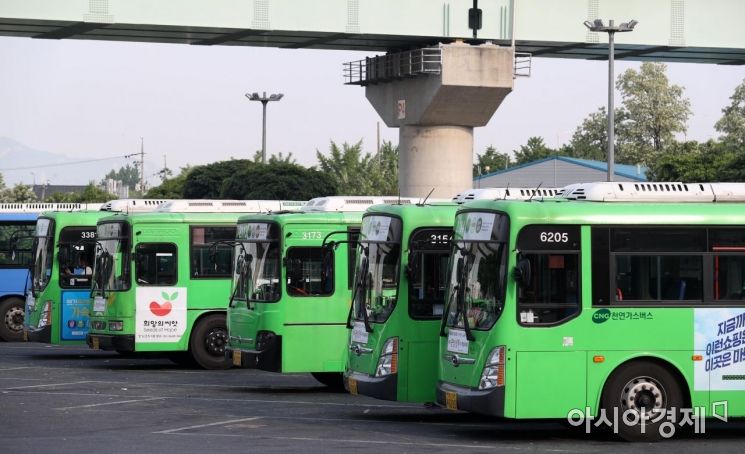 [포토]버스 파업 D-1