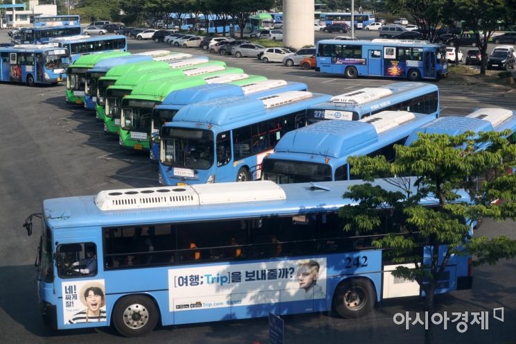 [포토]버스 파업 D-1