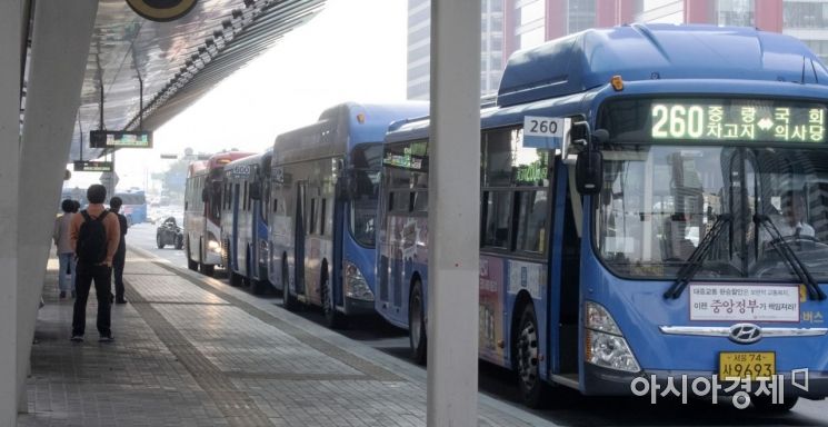 [포토] 하루 앞으로 다가온 버스파업