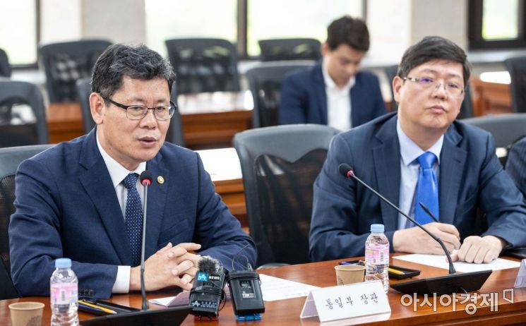 [포토]김연철 통일부 장관 모두발언