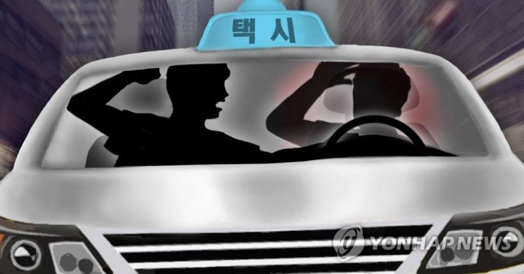 승객이 택시기사 폭행 / 사진=연합뉴스