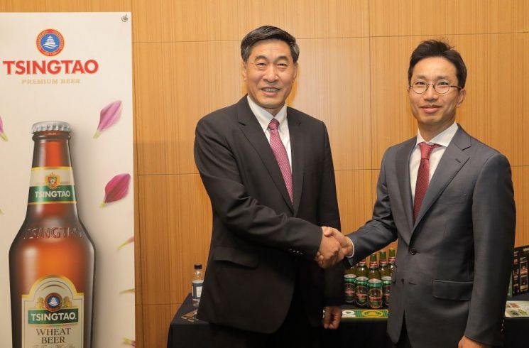 비어케이, 中 칭따오맥주유한공사와 상호협력 MOU 체결
