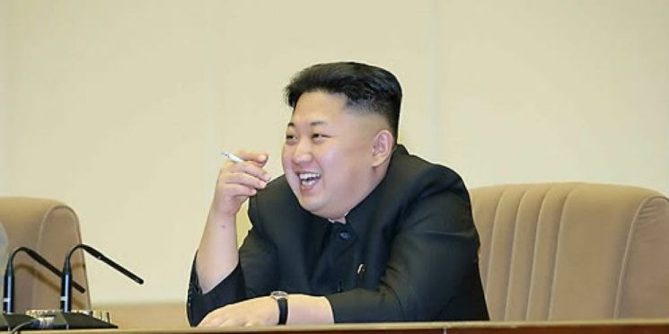애연가로 알려진 김정은 북한 국무위원장