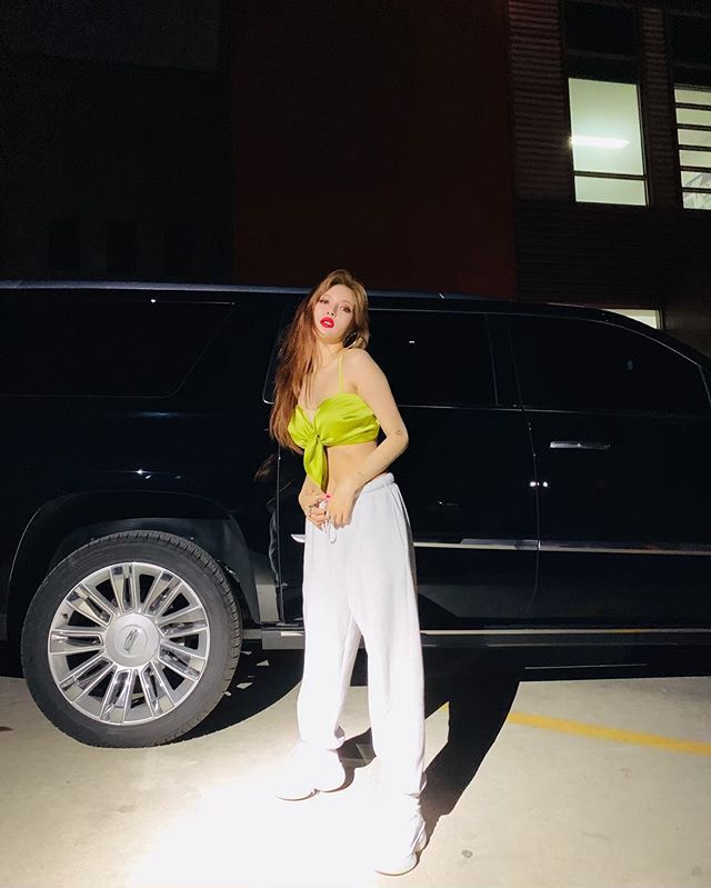 [포토] 현아 '대학교 초토화 시킨 무대의상'