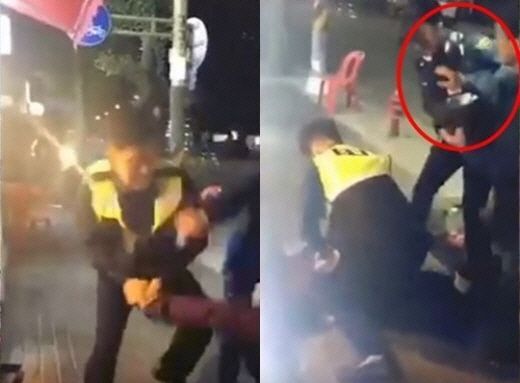 지난 15일 술에 취한 남성 2명이 경찰을 폭행하는 모습이 찍힌 영상이 '대림동 경찰 폭행'이라는 제목으로 온라인 커뮤니티에 게시되면서 논란이 일었다.