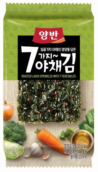 동원F&B, 좋은 원초에 야채 영양 담은 ‘양반 7가지 야채김’ 출시