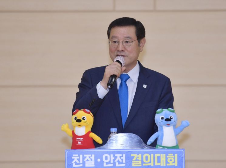 “광주세계수영대회 성공은 택시운전원 역할 절대적”