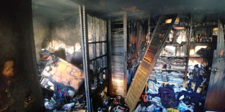 광주 전통시장 내 상가건물서 화재…2명 사망