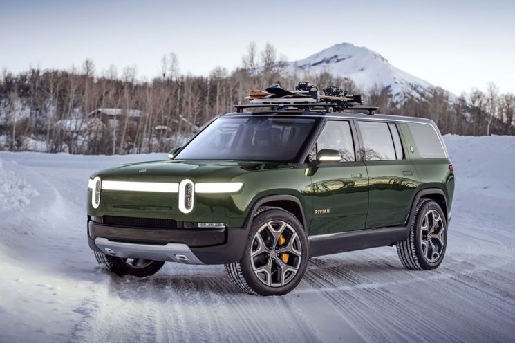 리비안이 선보인 전기차 SUV R1S(사진=리비안)