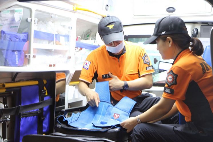 올해에도 119구급차 '출산'…생명의 요람된 구급차