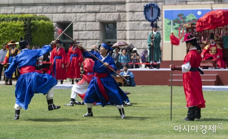 [포토] '조선의 무예를 지켜보다'