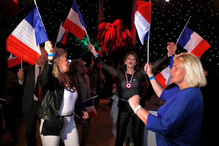 프랑스 유럽의회 선거서 극우정당 1위…마크롱 심각한 타격